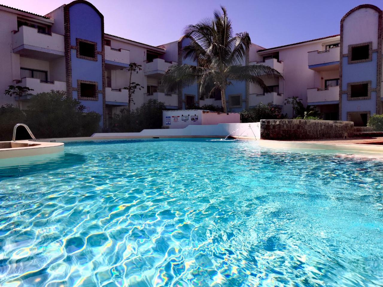 Sal Service Blu Moradias Residence With Pool Santa Maria Exterior photo
